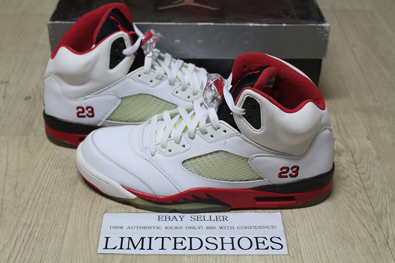 air jordan 5 v retro fire red