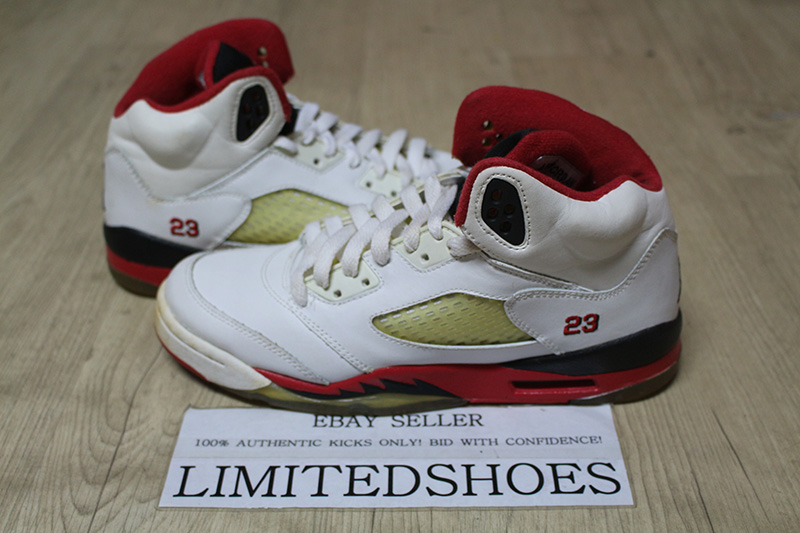 air jordan 5 fire red 2006