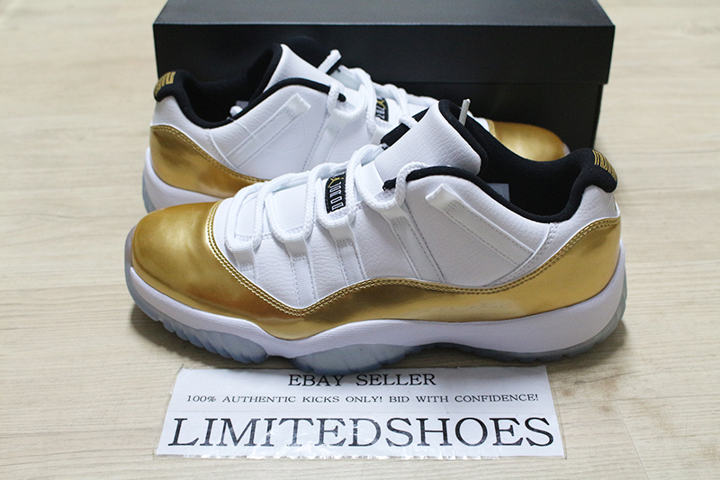 jordan 11 retro low gold