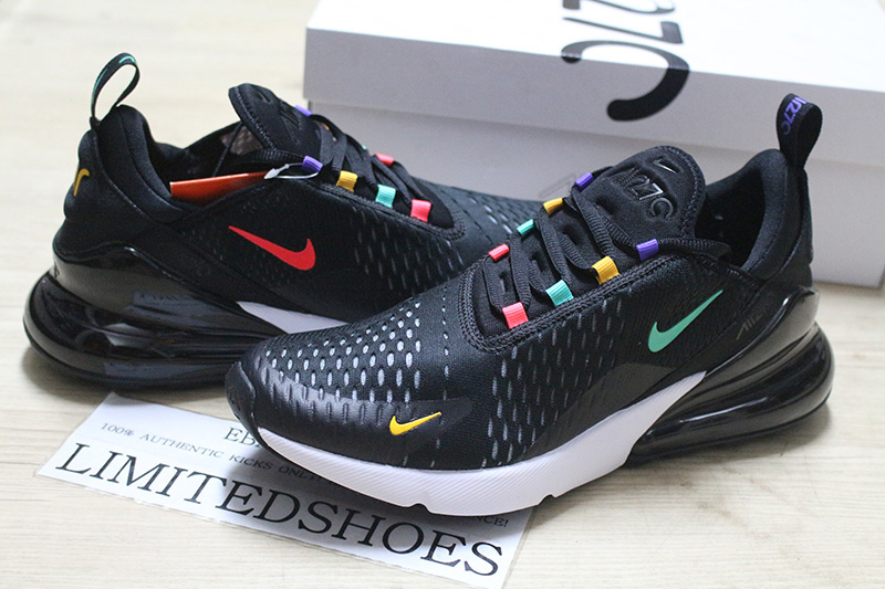 air max 270 black flash crimson