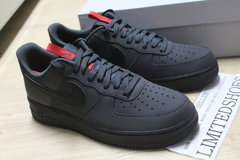 air force 1 anthracite university red
