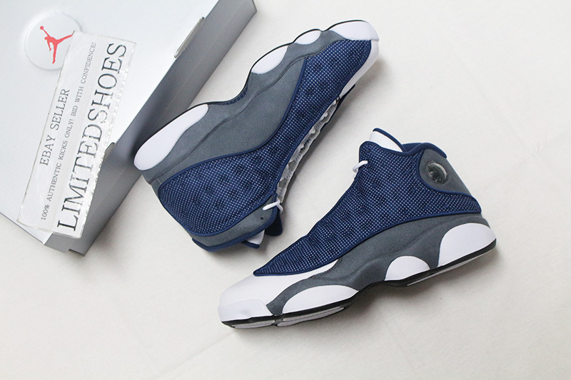 jordan 13 retro blue and grey