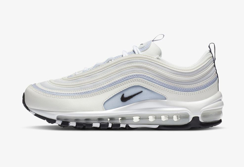 nike air max 97 sail white black