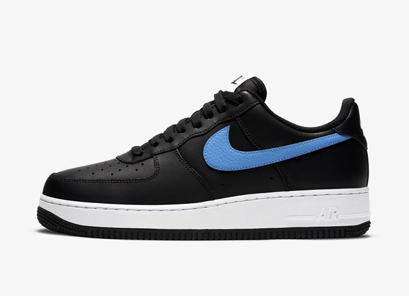 blue and black af1