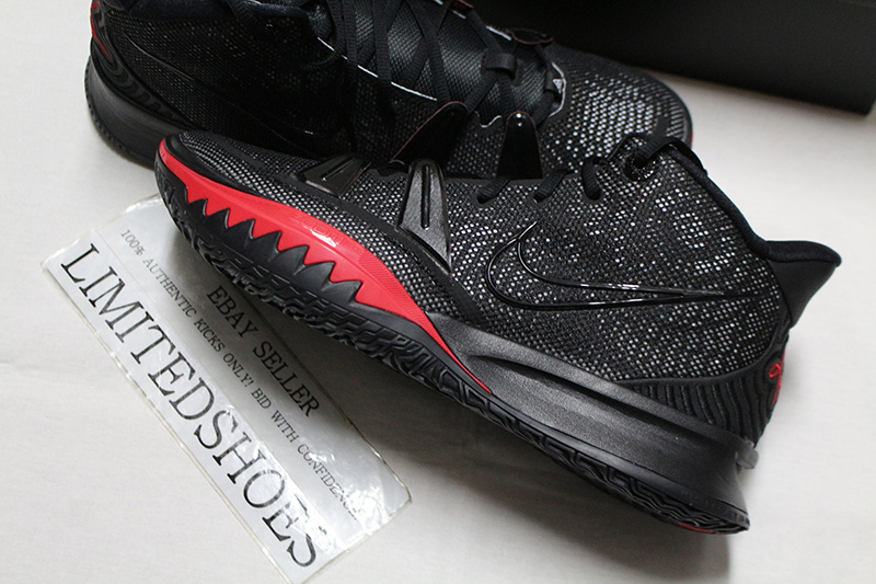 kyrie 7 bred on feet
