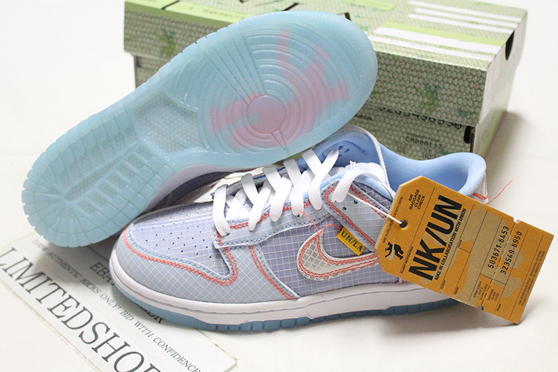 UNION × Nike Dunk Low Passport Pack Argon Hyper Royal DJ9649